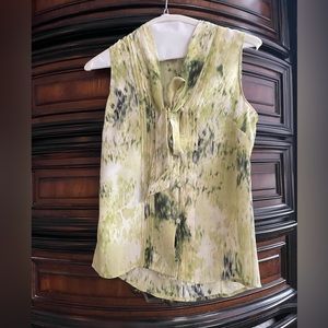 Silk Ann Taylor Sleeveless Top